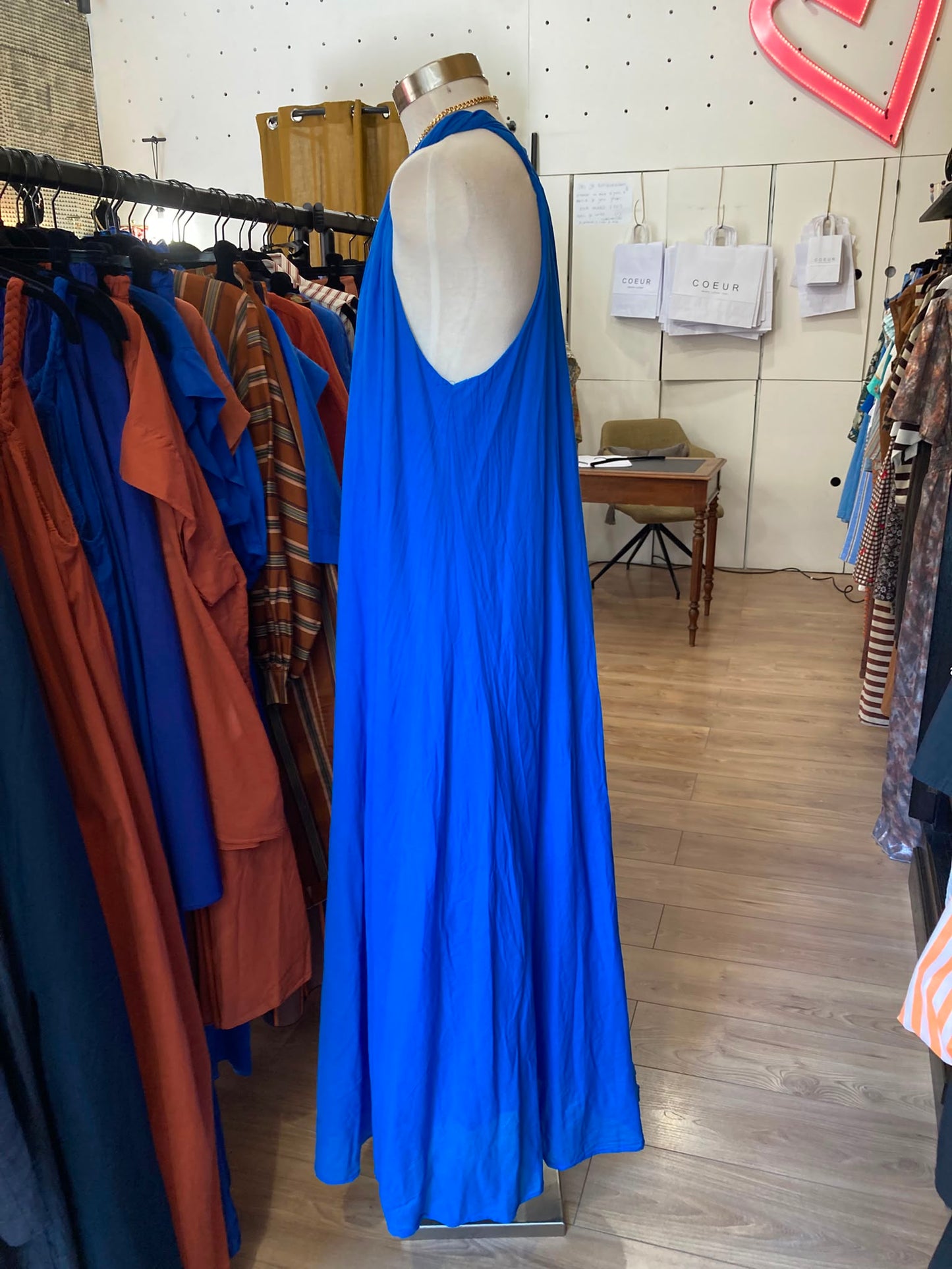 Robe bleu roi Johanna Paris