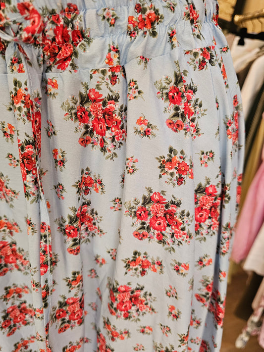 Jupe à fleurs Johanna Paris