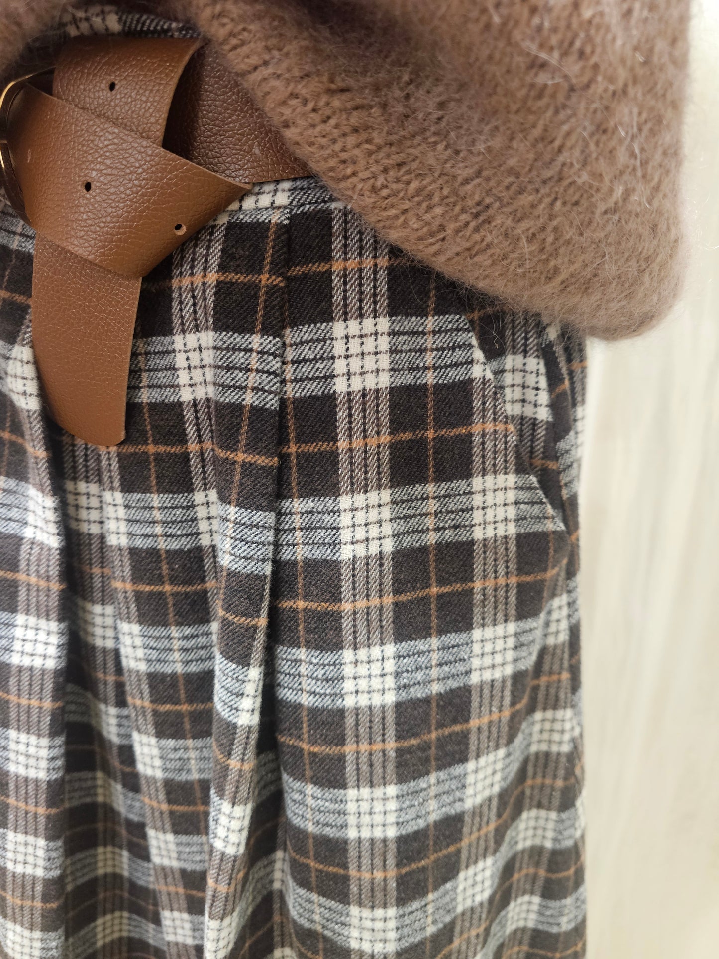 Jupe à carreaux Johanna Paris