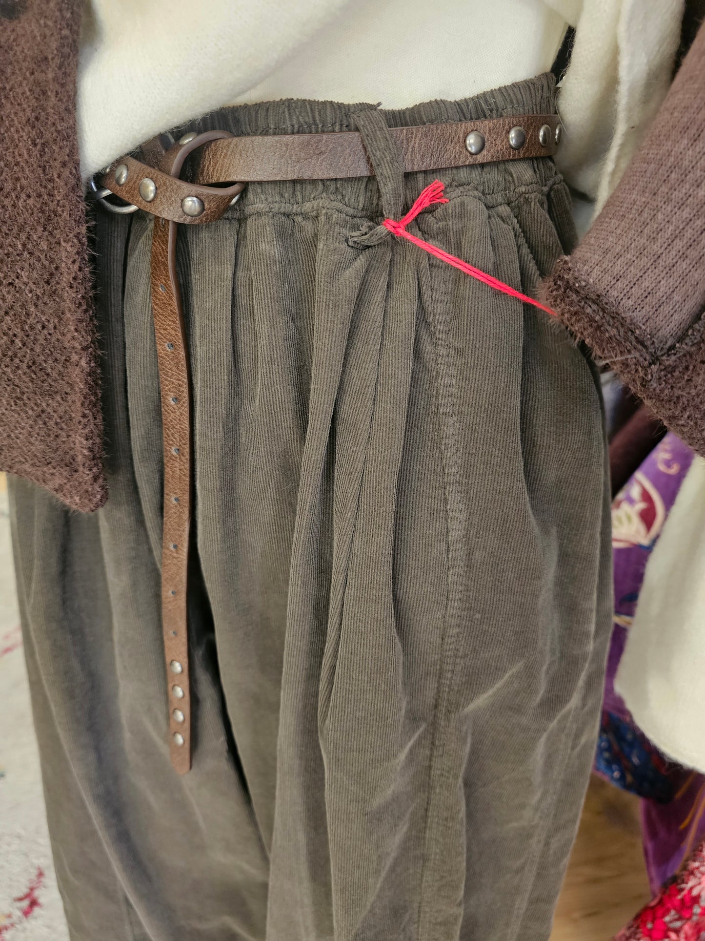 Pantalon velours large – Johanna Paris