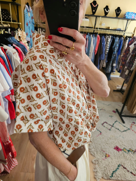 Chemise manches courtes Johanna Paris