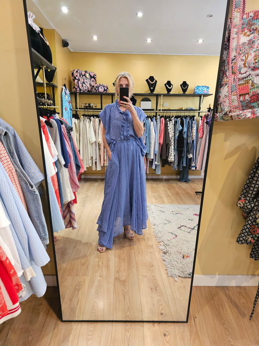 Top bleu lavande Johanna Paris