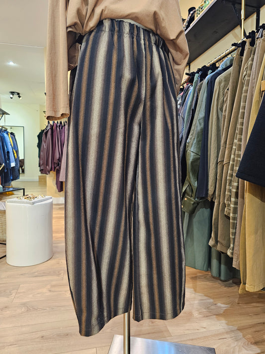 Pantalon magique barrel rayé Johanna Paris