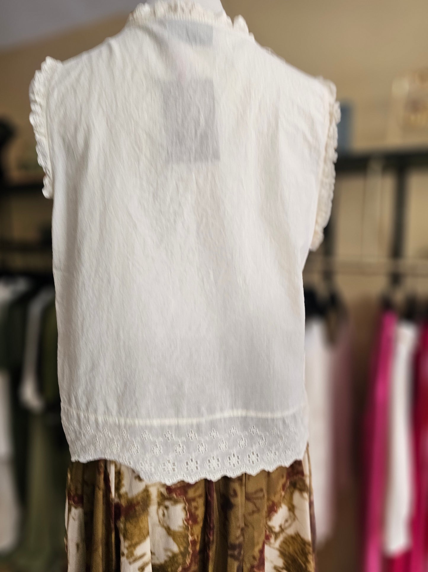 Top ecru johanna paris