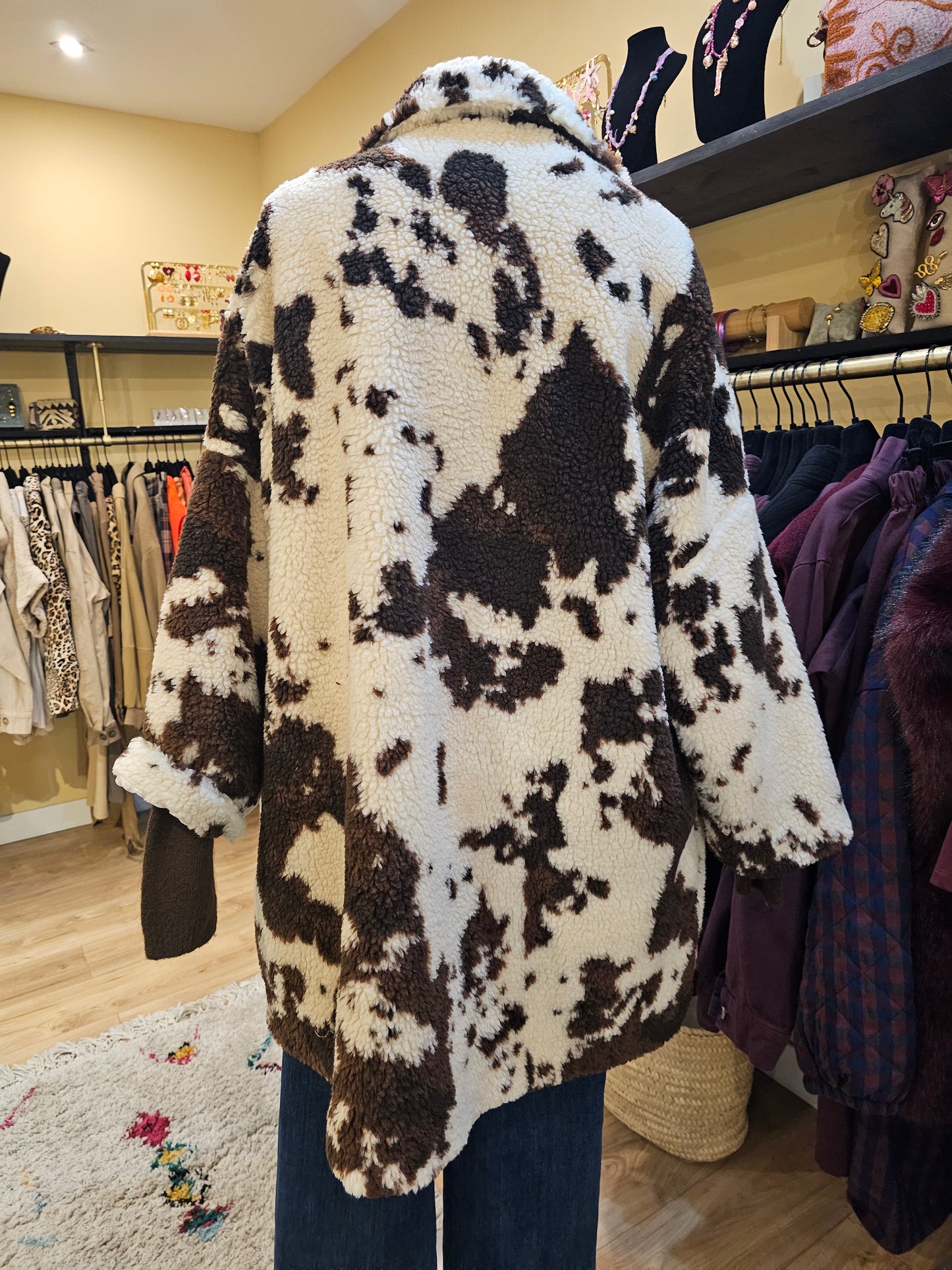 Manteau fausse fourrure Johanna Paris