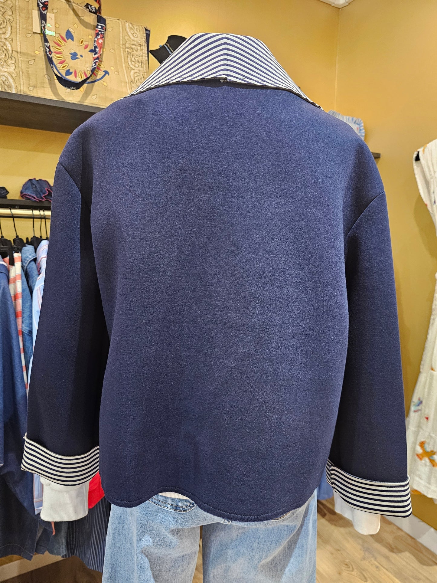 Veste marine Johanna Paris