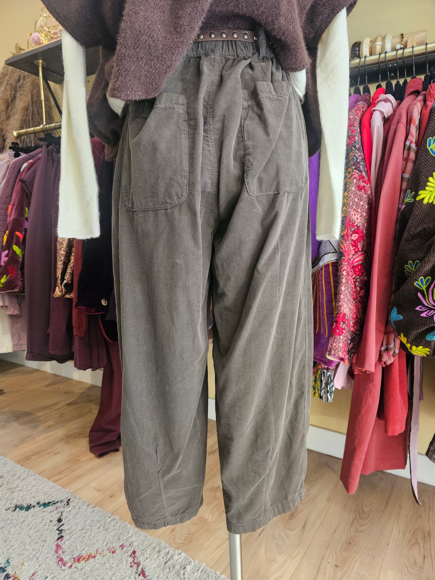 Pantalon velours large – Johanna Paris