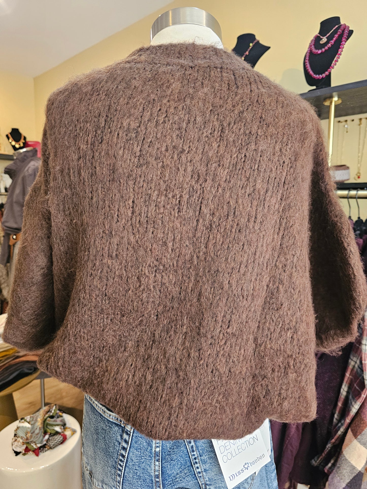 Pull chocolat Intuition Paris