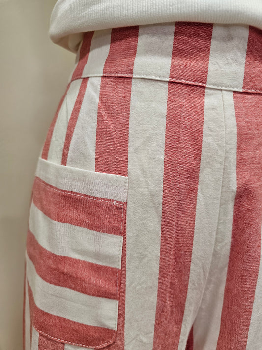 Pantalon rayé