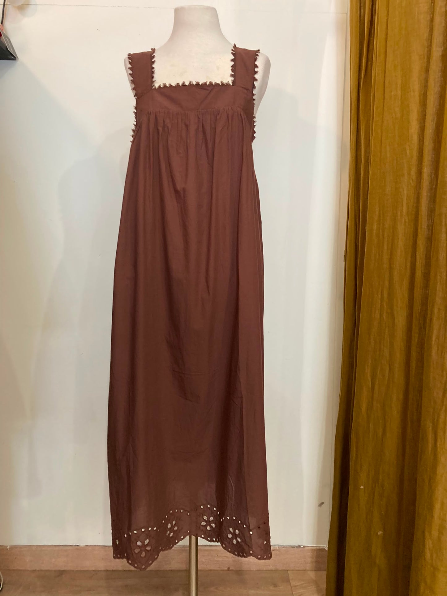 Robe marron johanna paris
