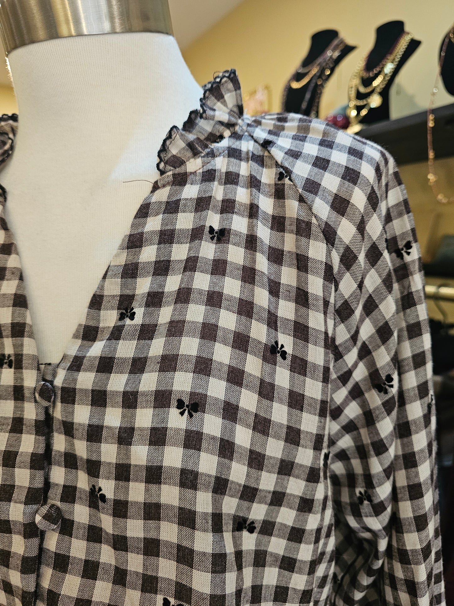 Blouse vichy Johanna Paris