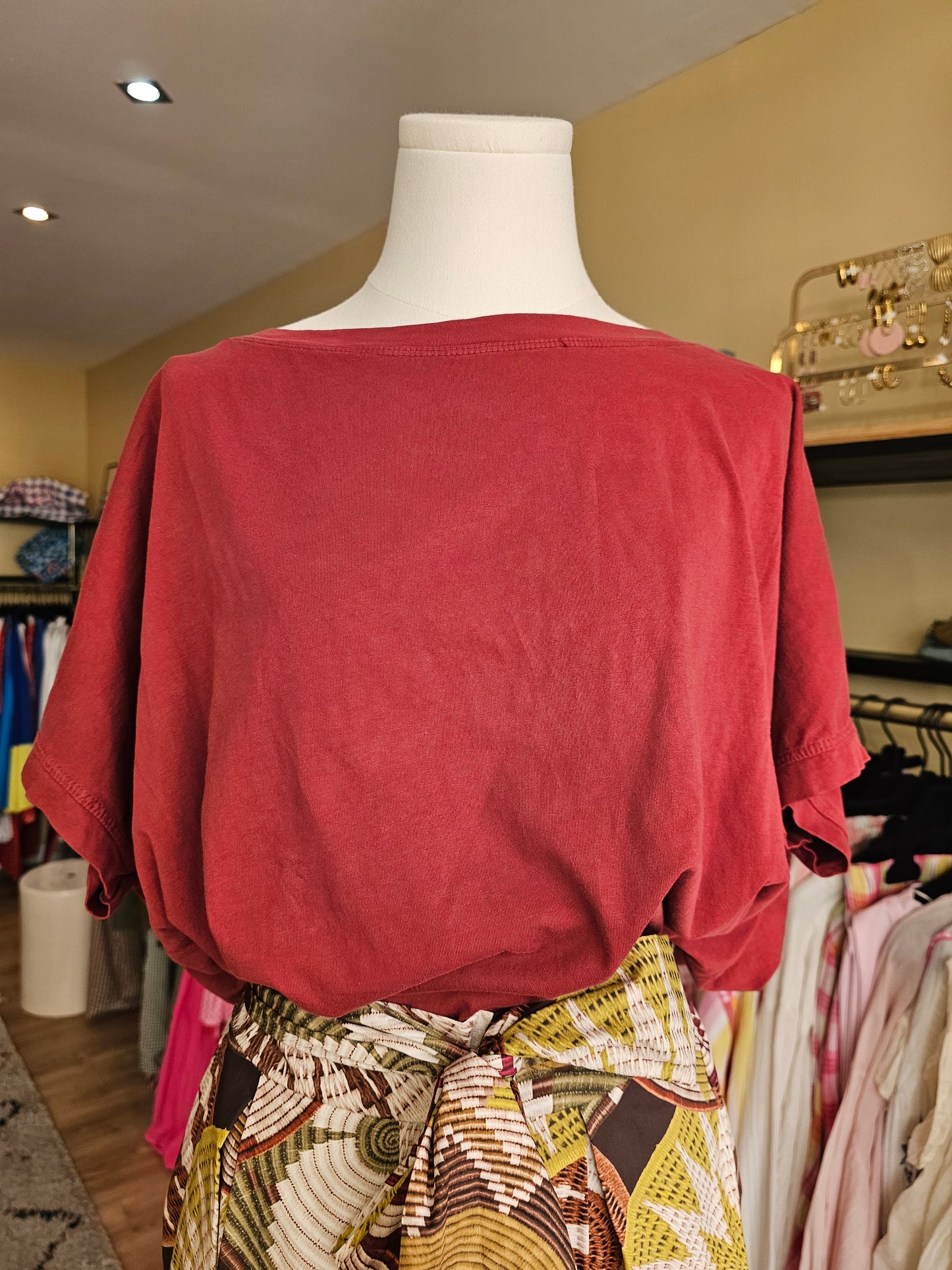 Tshirt biba bordeaux Johanna paris