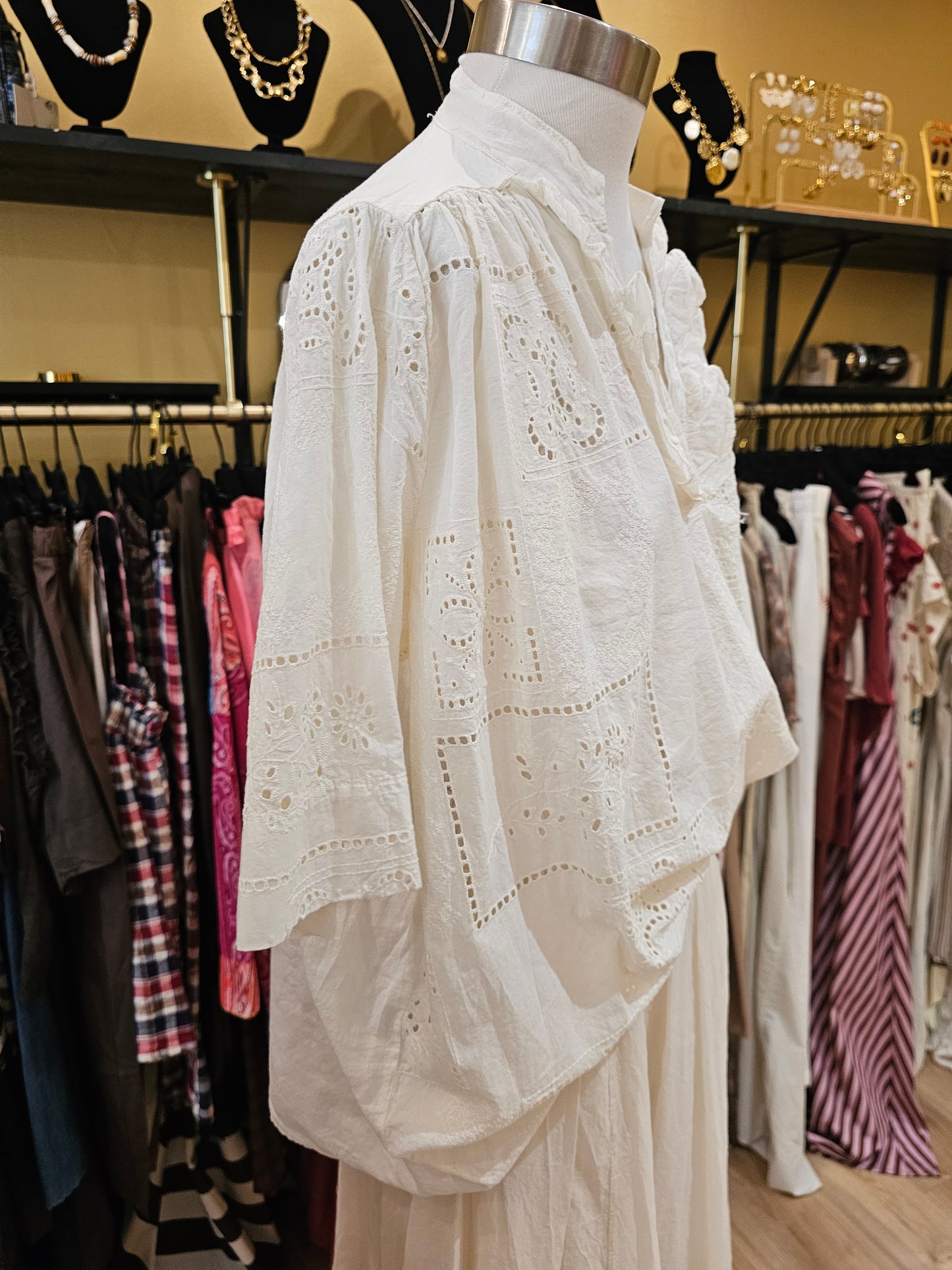 Top broderie anglaise johanna paris