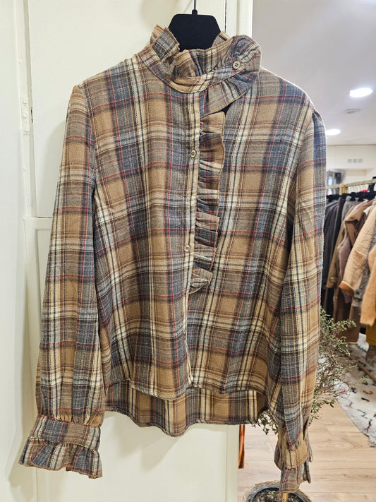 Chemise à carreaux intuition