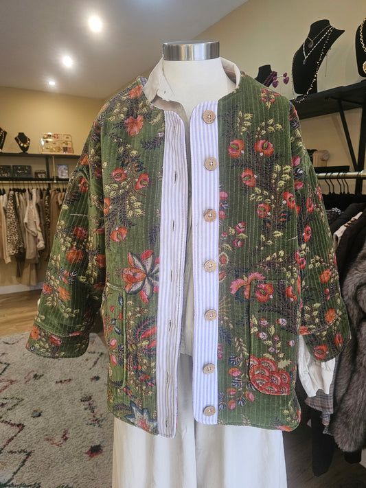 Veste velours The corner