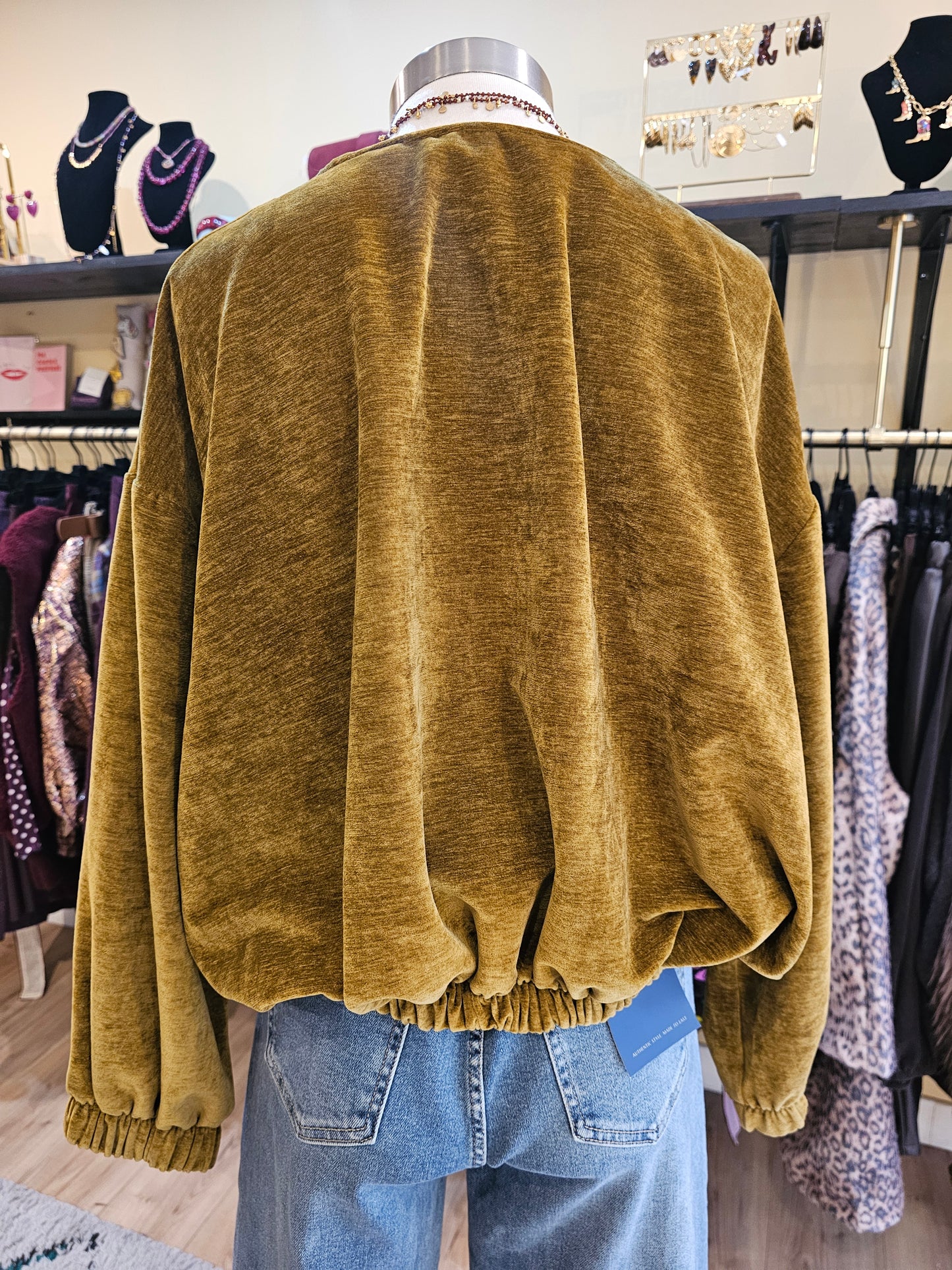 Blouson velours Johanna Paris