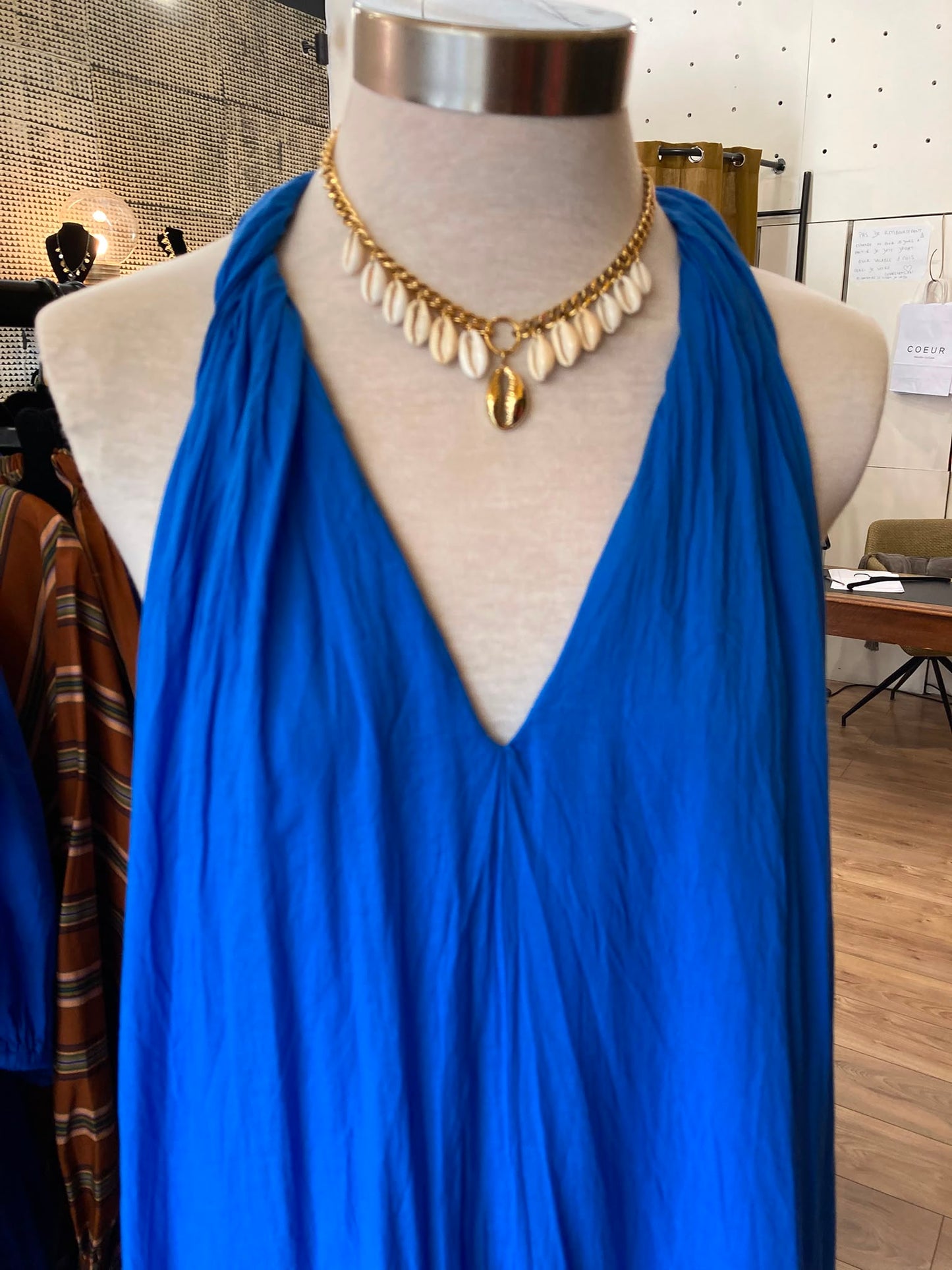 Robe bleu roi Johanna Paris