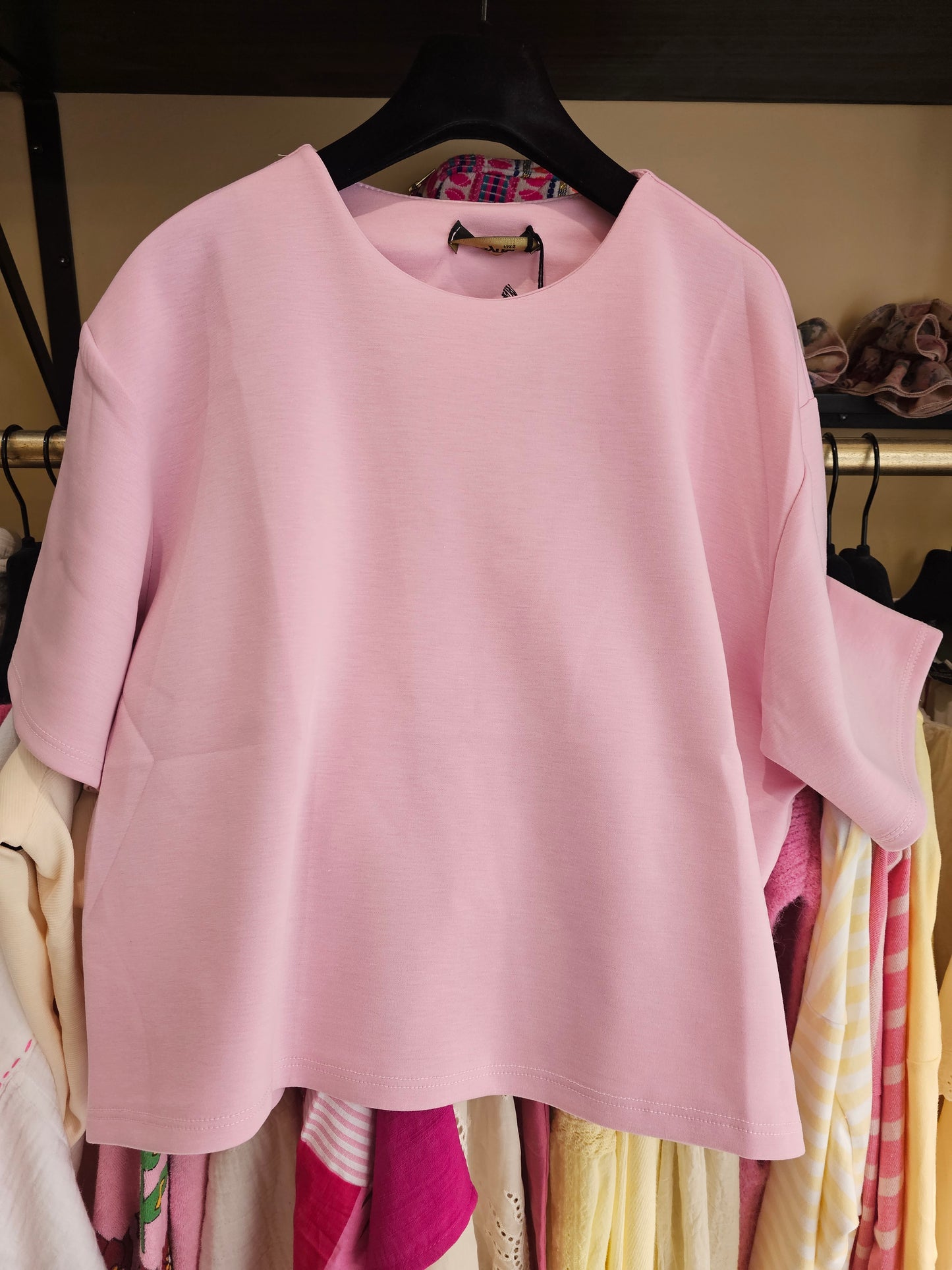 Tshirt molletonné rose bb