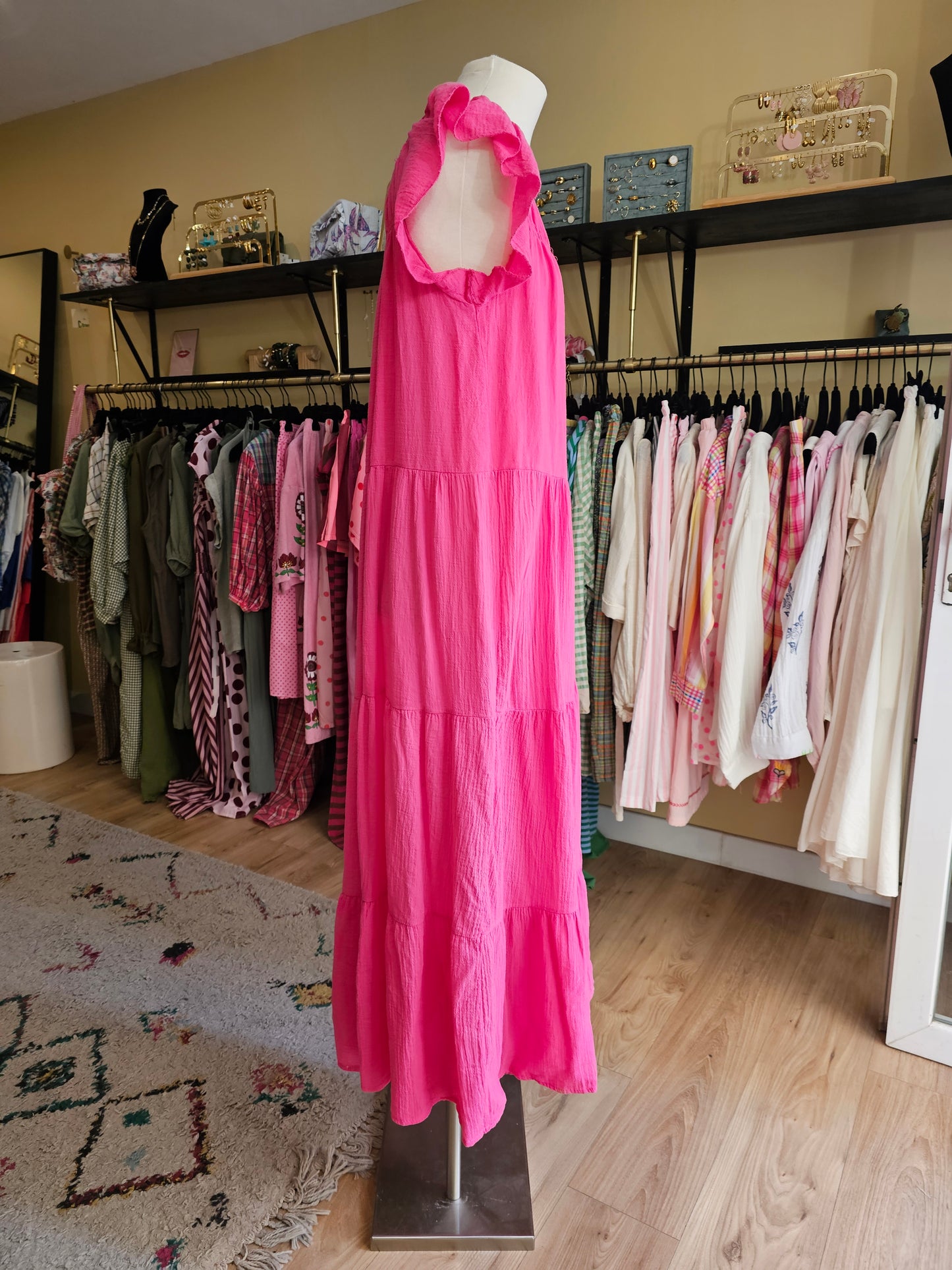 Robe rose johanna paris