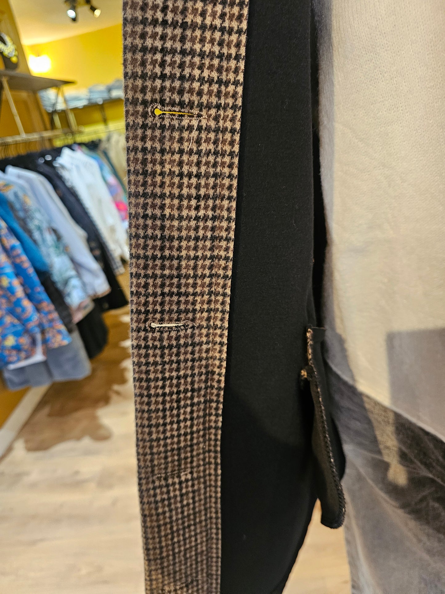 Manteau pied de poule Johanna Paris