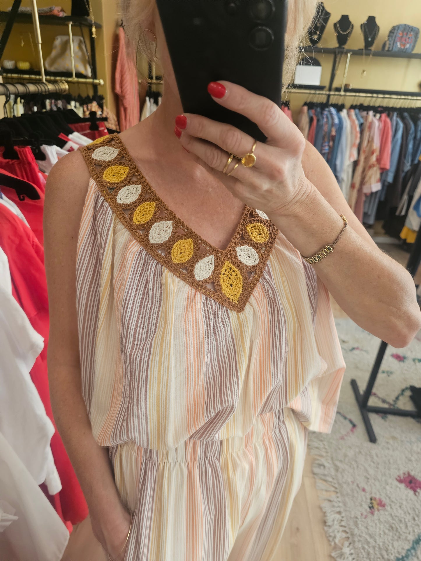 Top macramé Johanna Paris