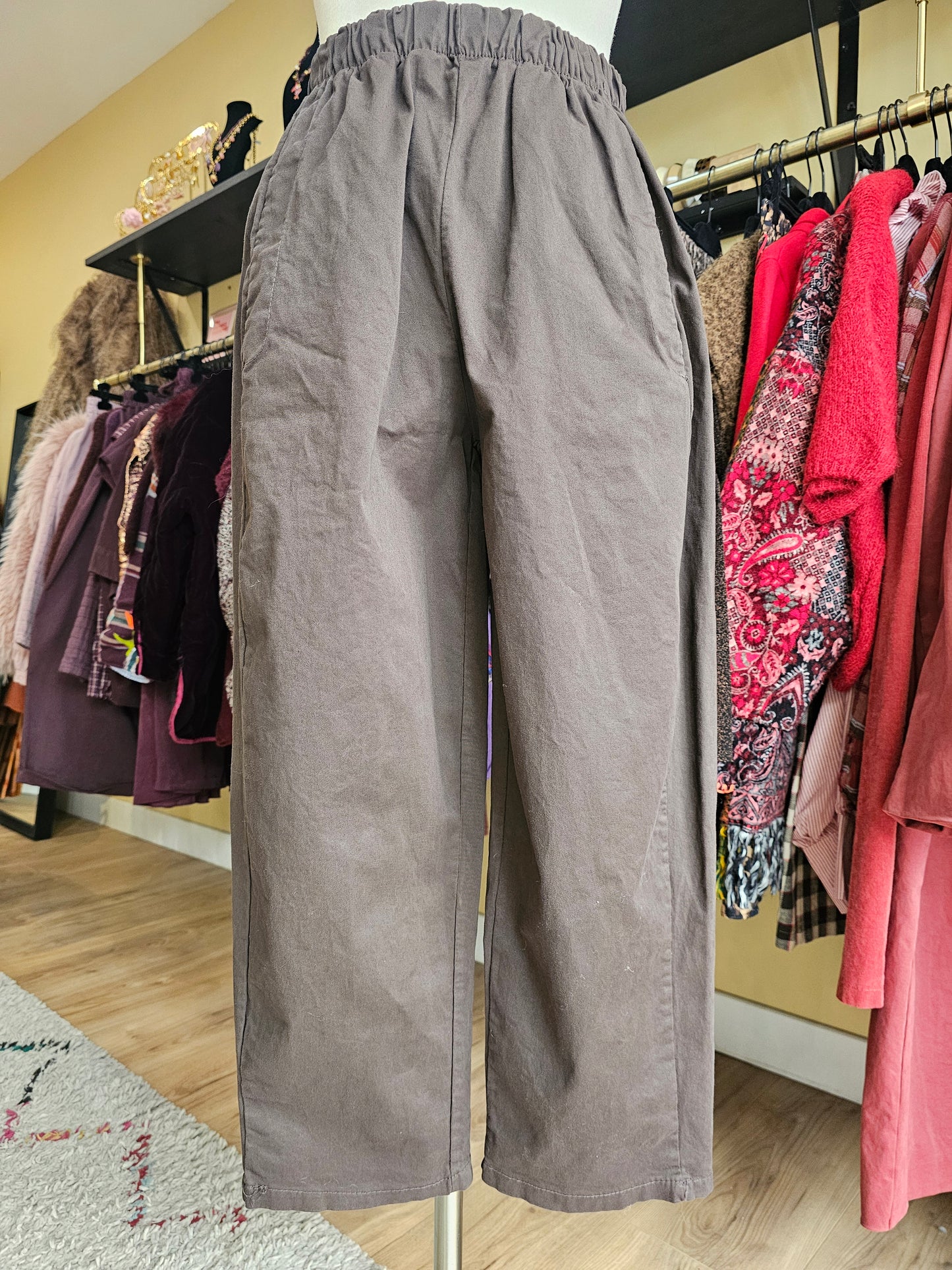Pantalon magique marron Johanna Paris