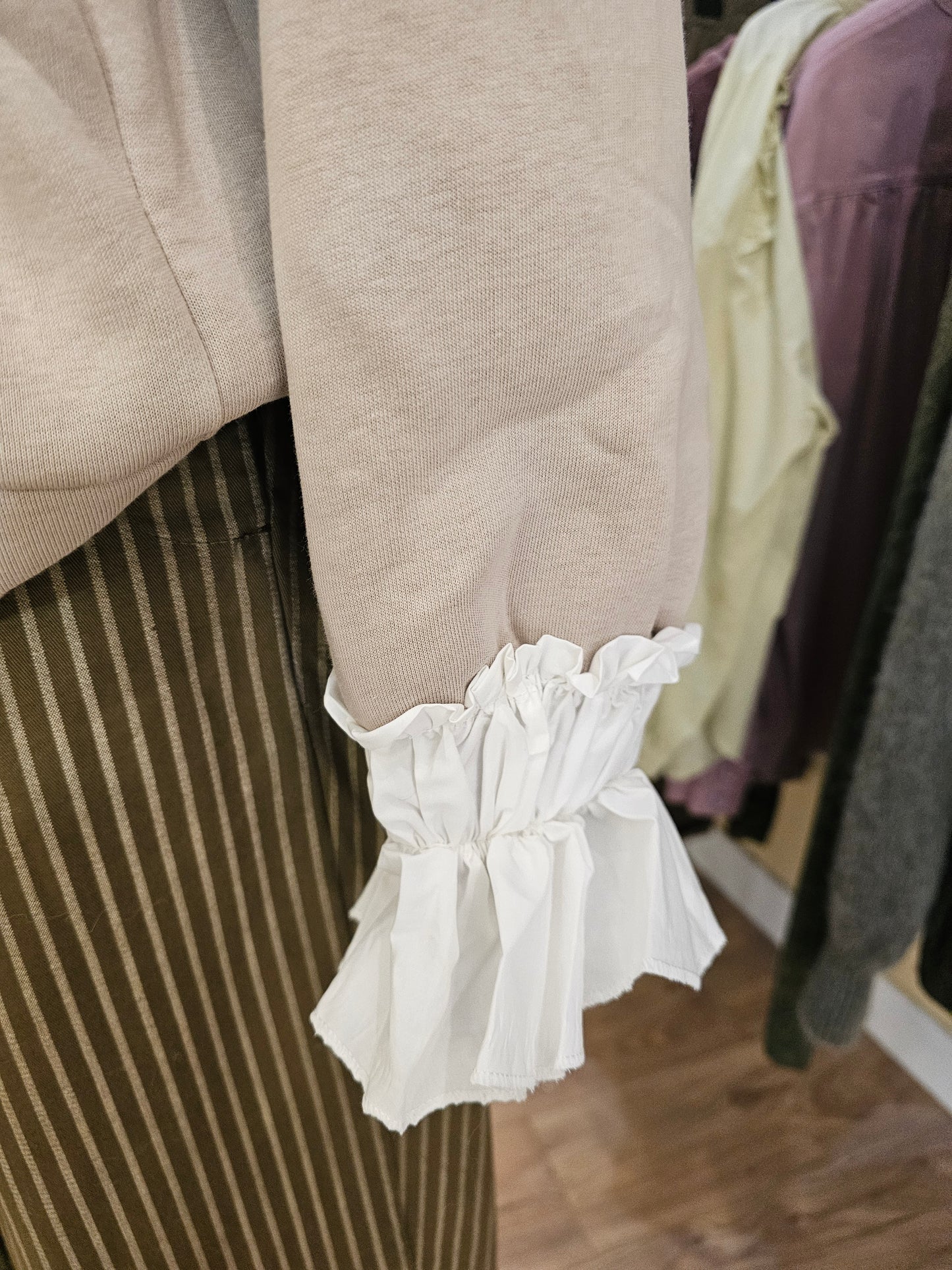 Sweat gigi beige