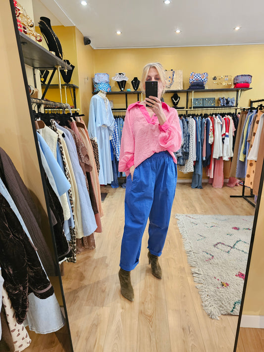 Blouse fushia Johanna Paris