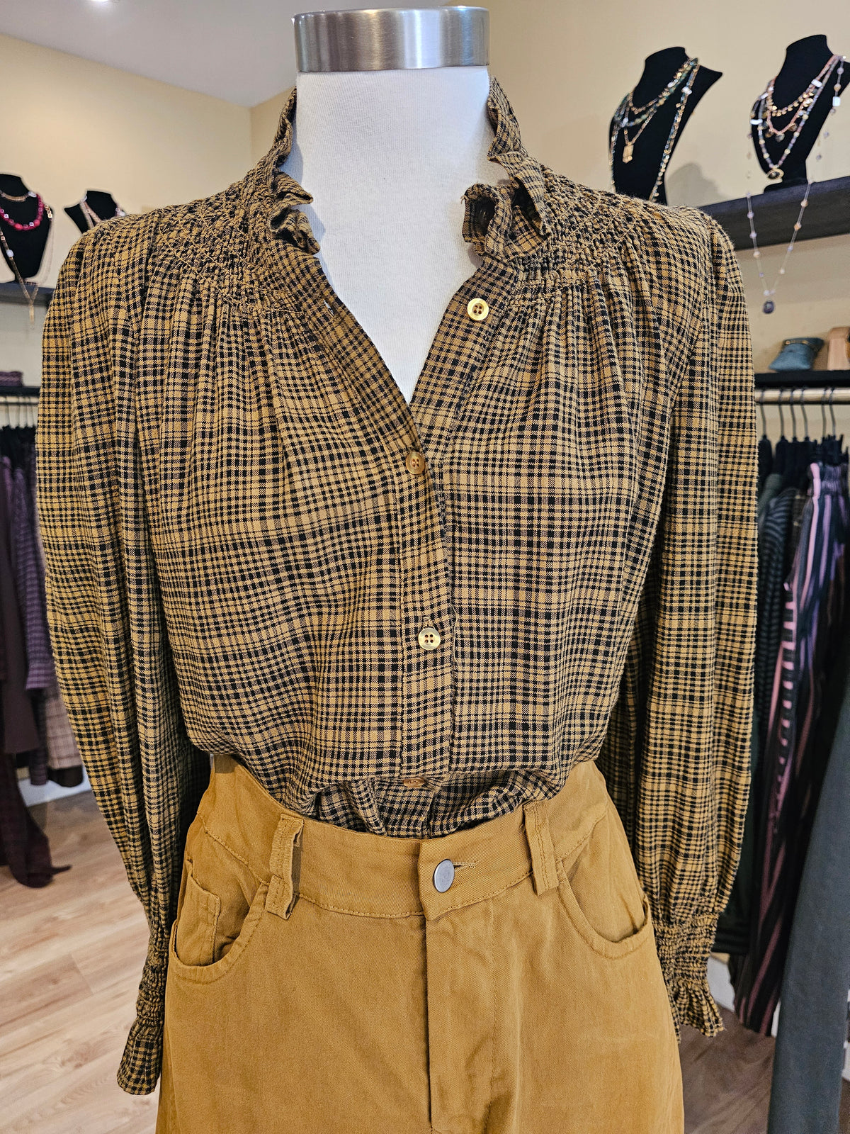 Chemise à carreaux Johanna Paris