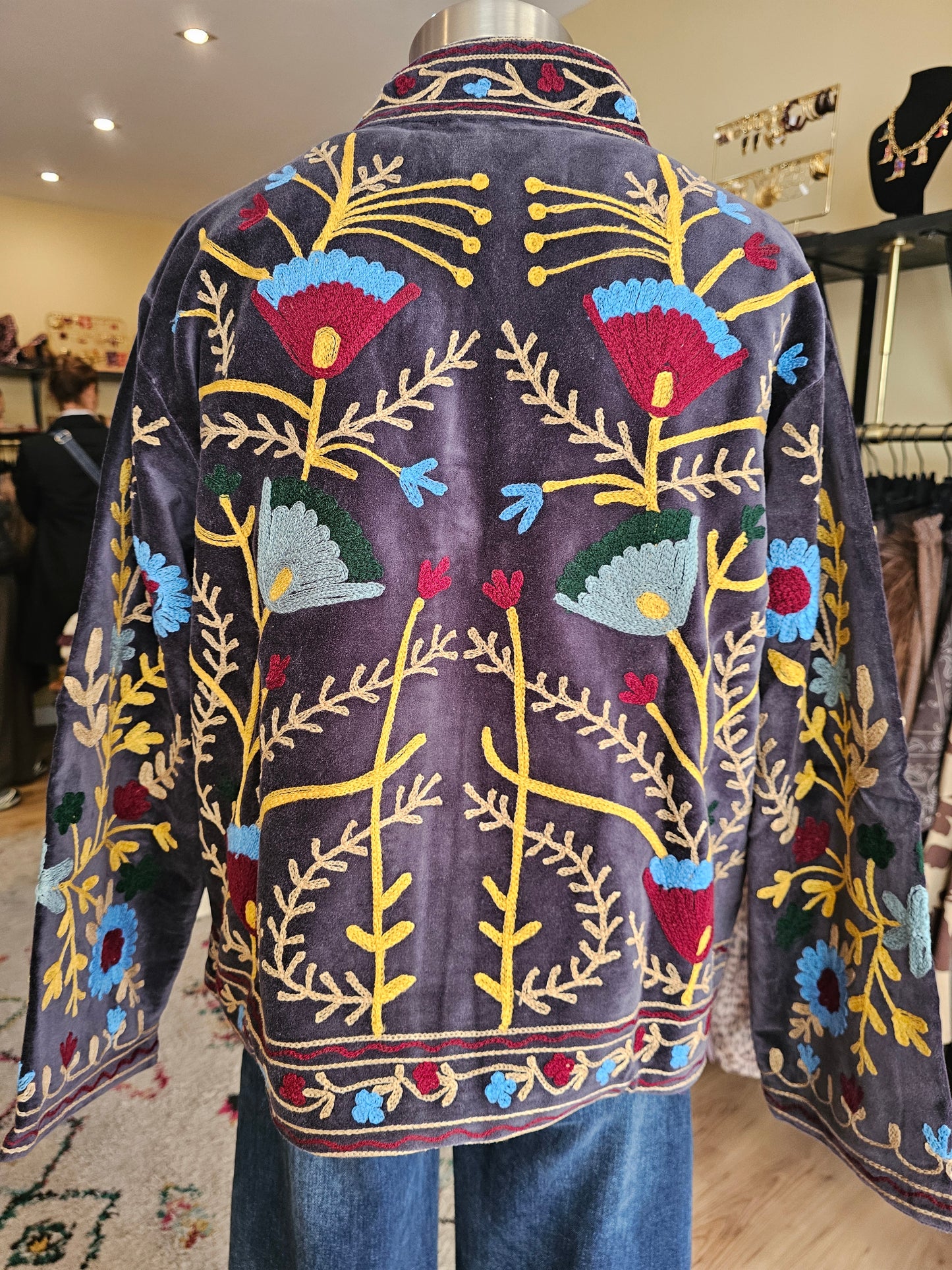 Veste brodée Johanna Paris