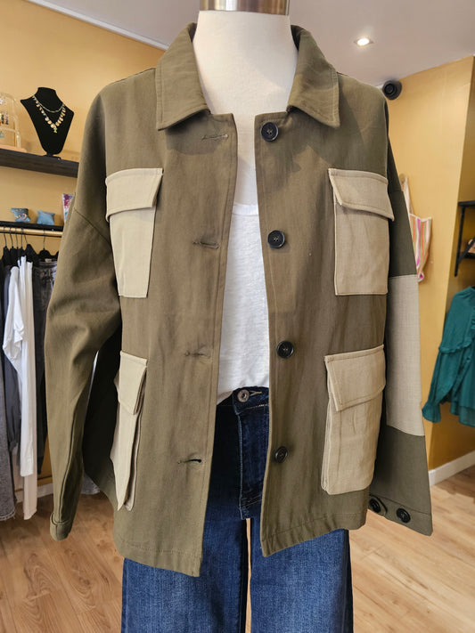 Veste style militaire Johanna Paris