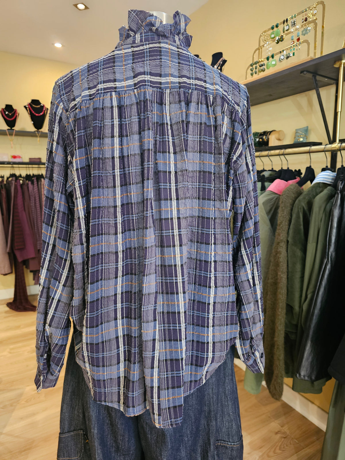 Blouse à carreaux Johanna Paris