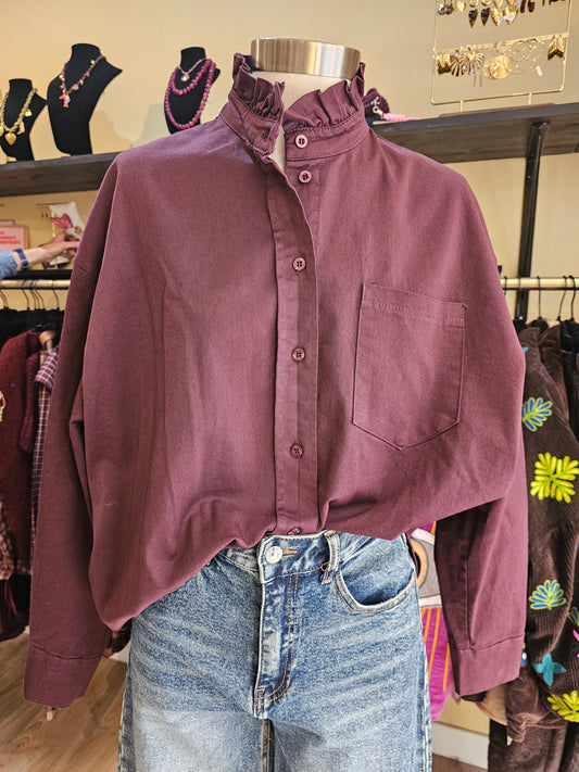 Chemise prune