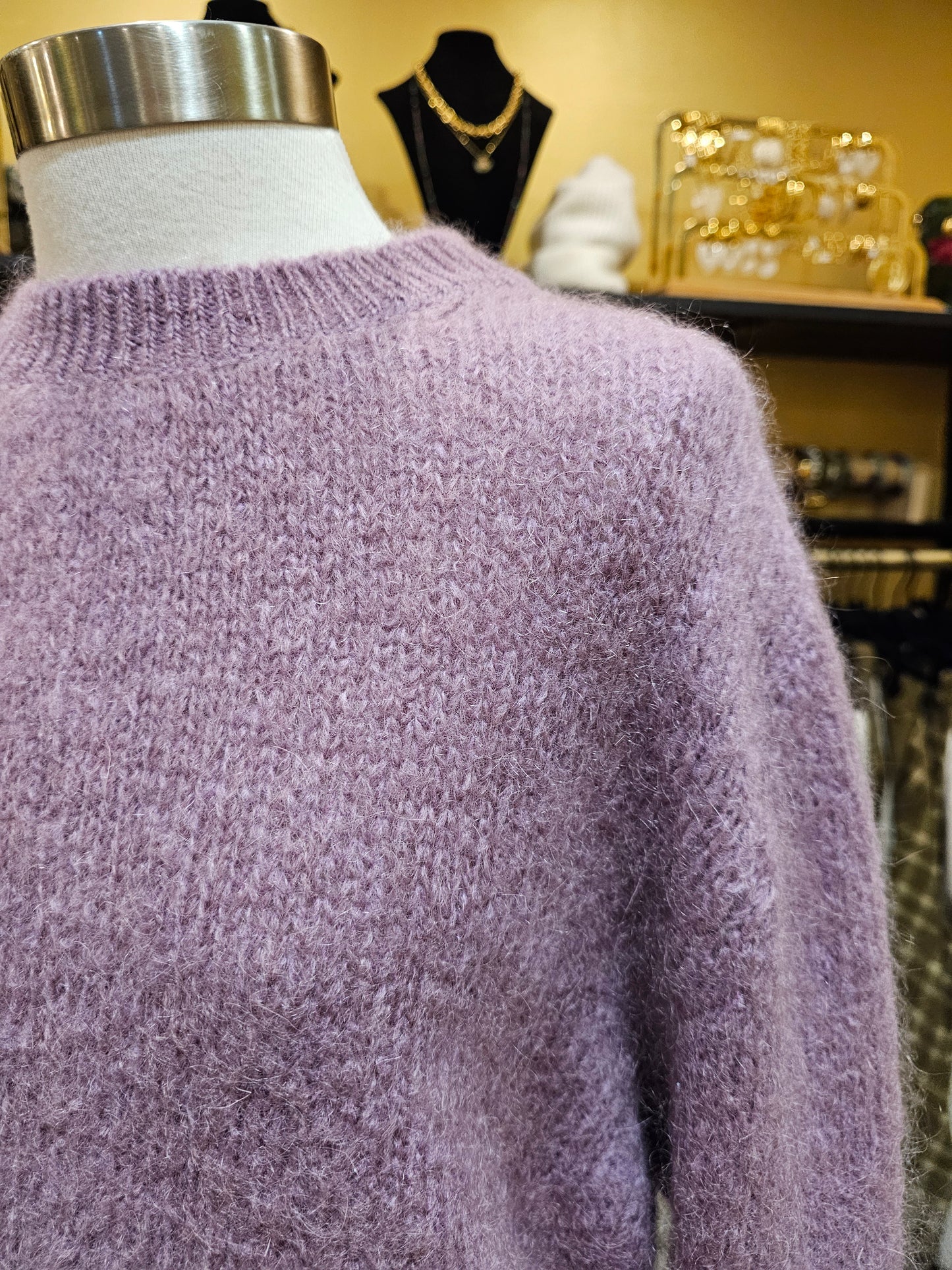 Pull mohair parme Johanna Paris