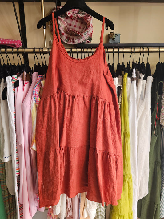 Robe terracota johanna paris