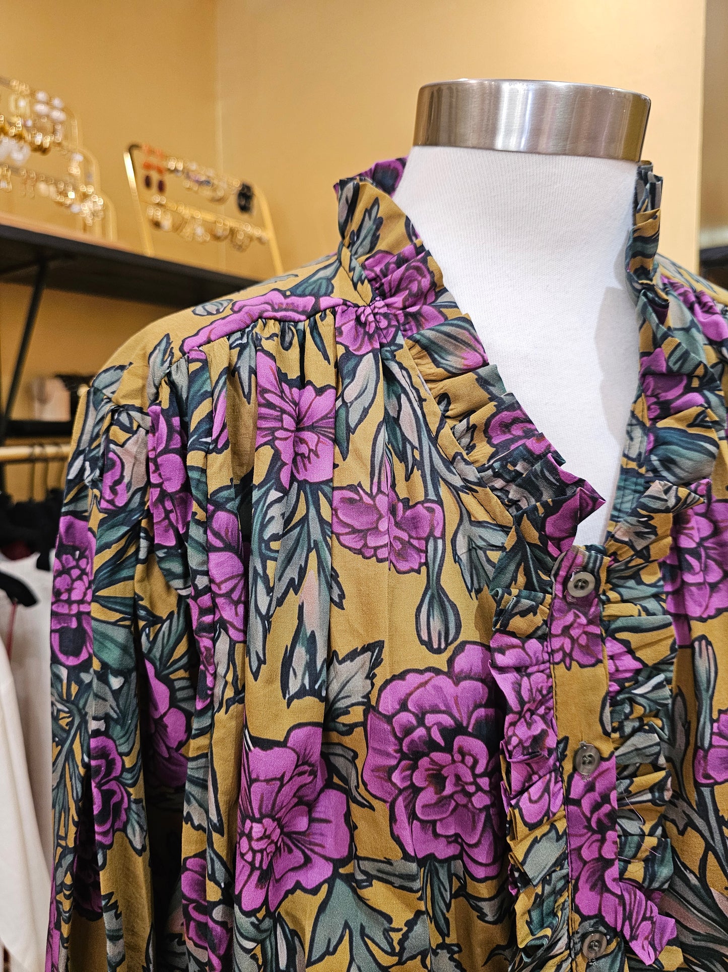 Chemise fleurie Johanna Paris