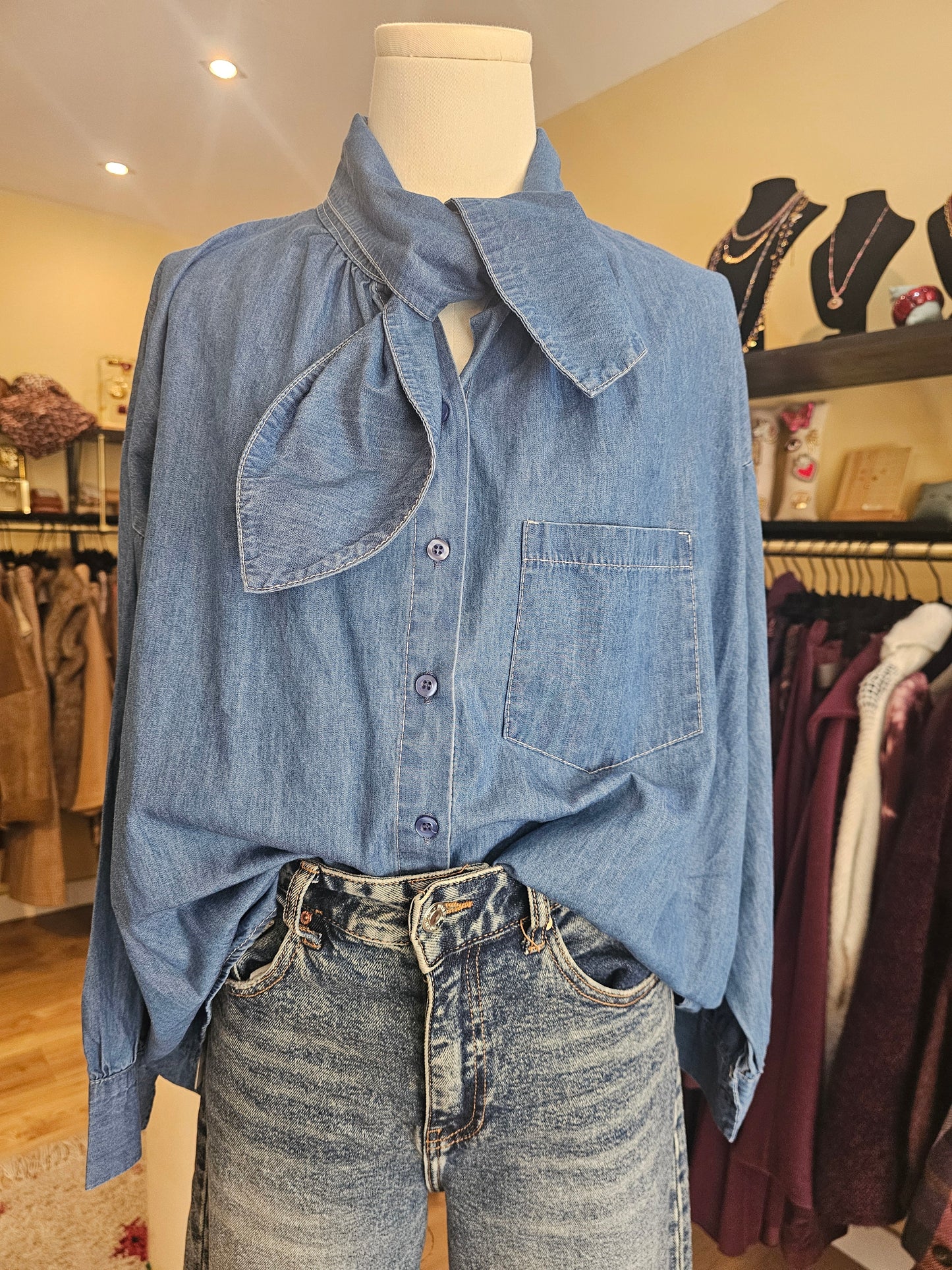 Chemise jeans Johanna Paris