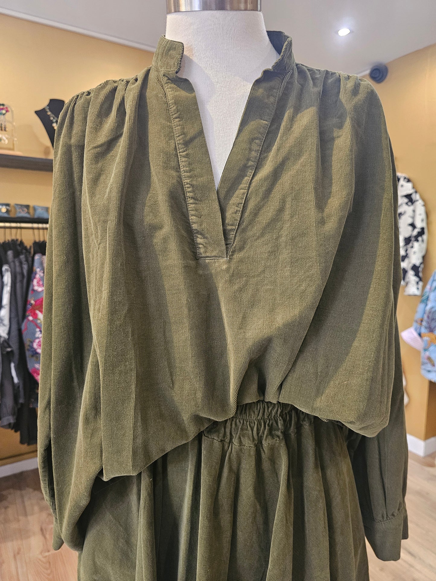 Blouse en velours Johanna Paris
