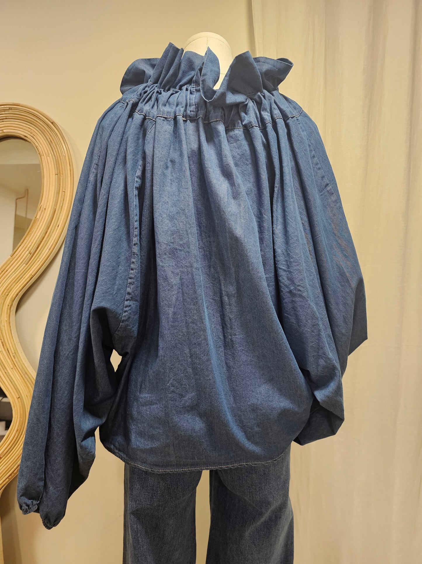 Chemise col à nouer Johanna Paris