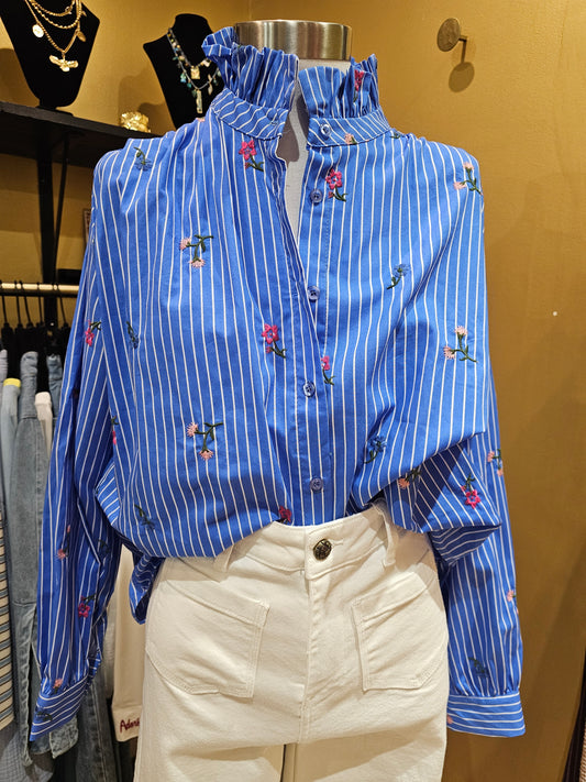 Chemise fleurie Johanna Paris