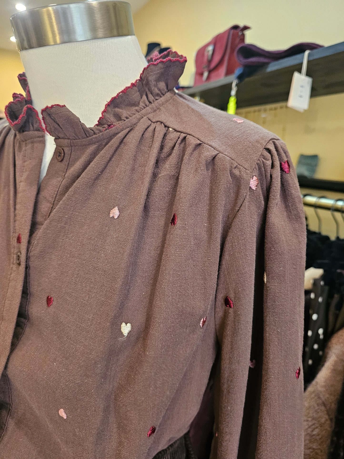 Chemise coeur Johanna Paris