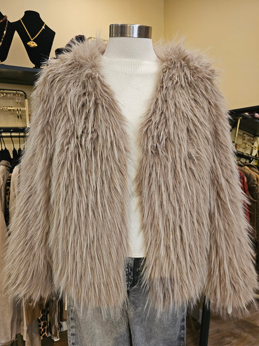 Veste fausse fourrure Johanna Paris