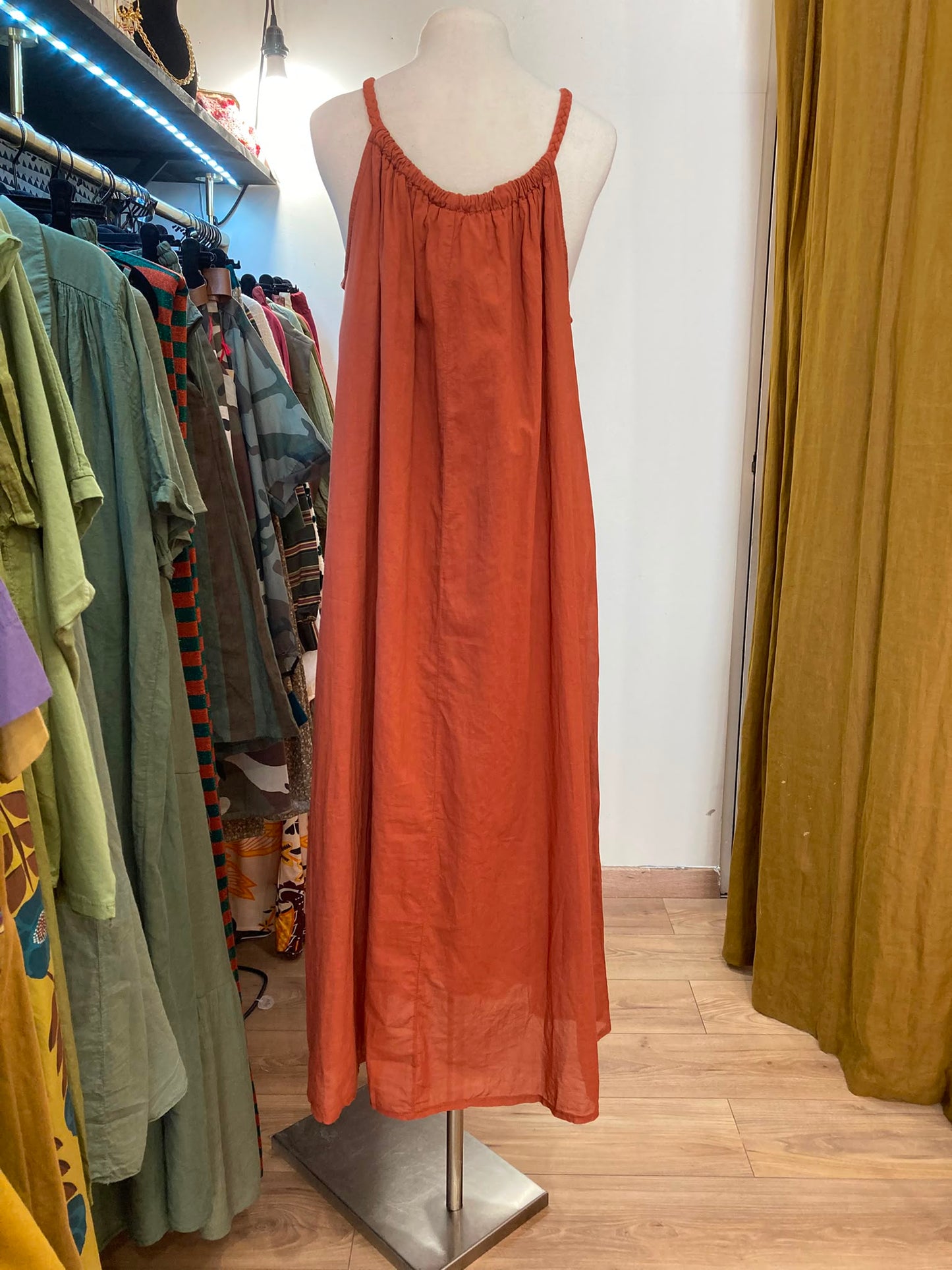 Robe en voile de coton