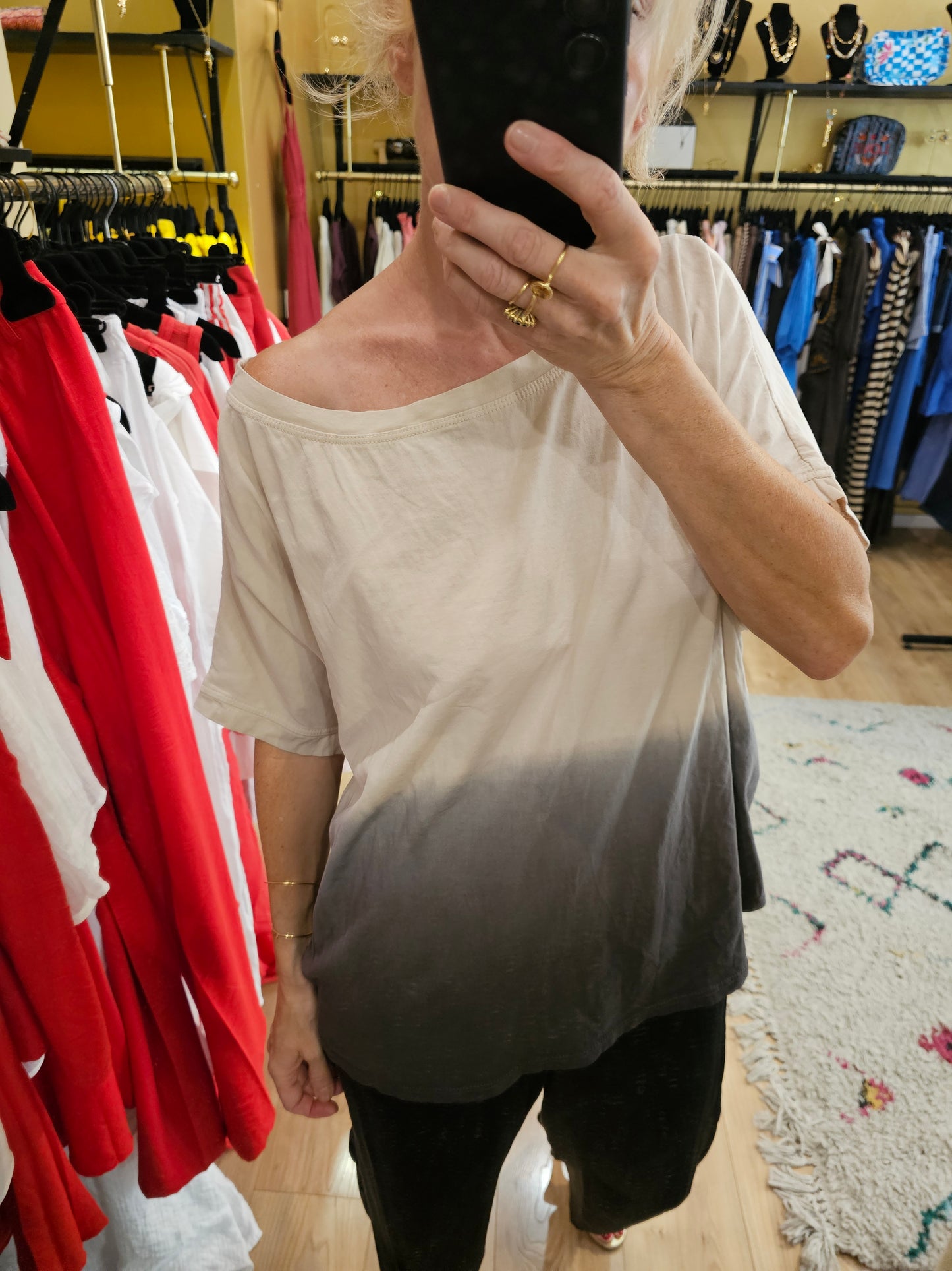 Tshirt biba tye and dye Johanna paris