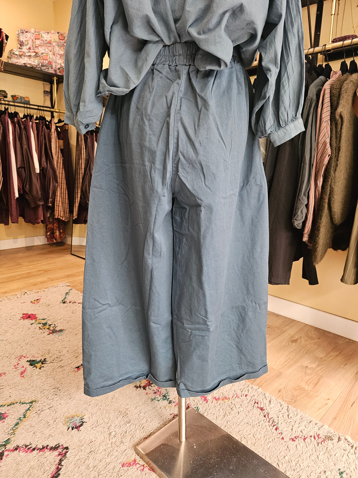Pantalon magique 2 bleu canard