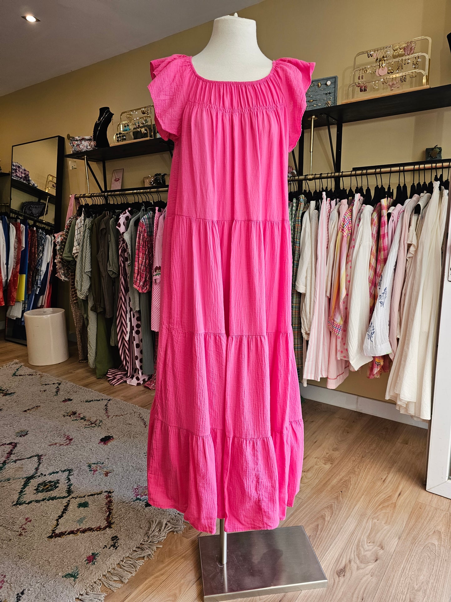 Robe rose johanna paris
