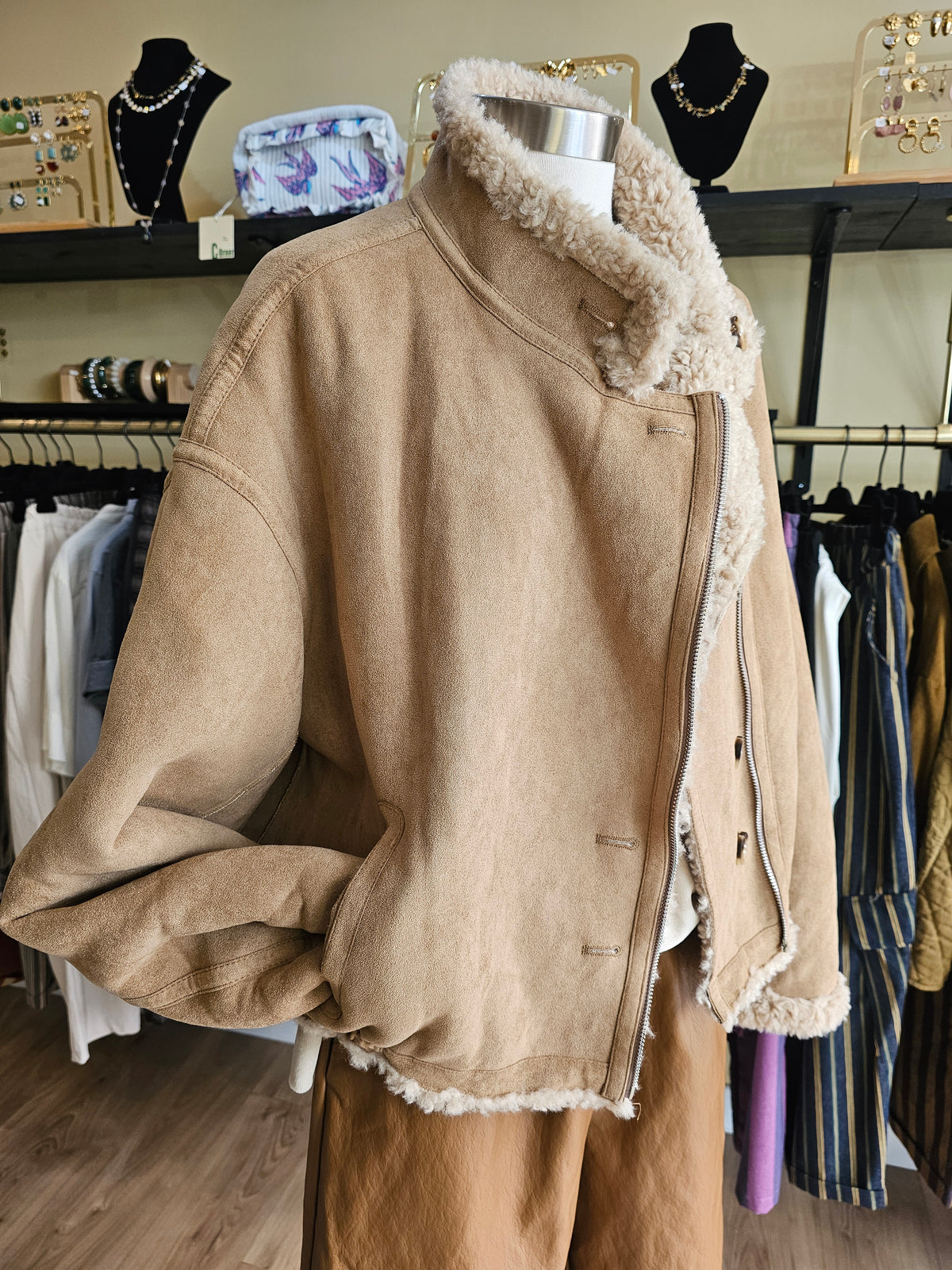 Blouson beige