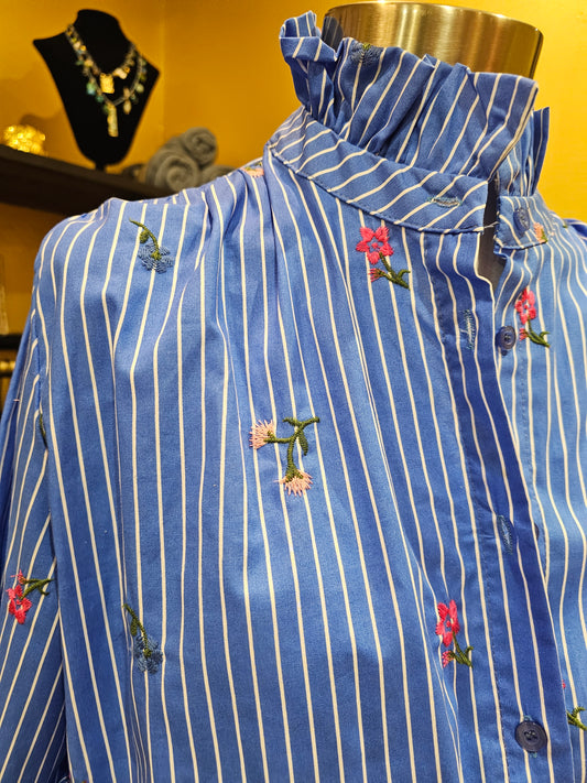 Chemise fleurie Johanna Paris