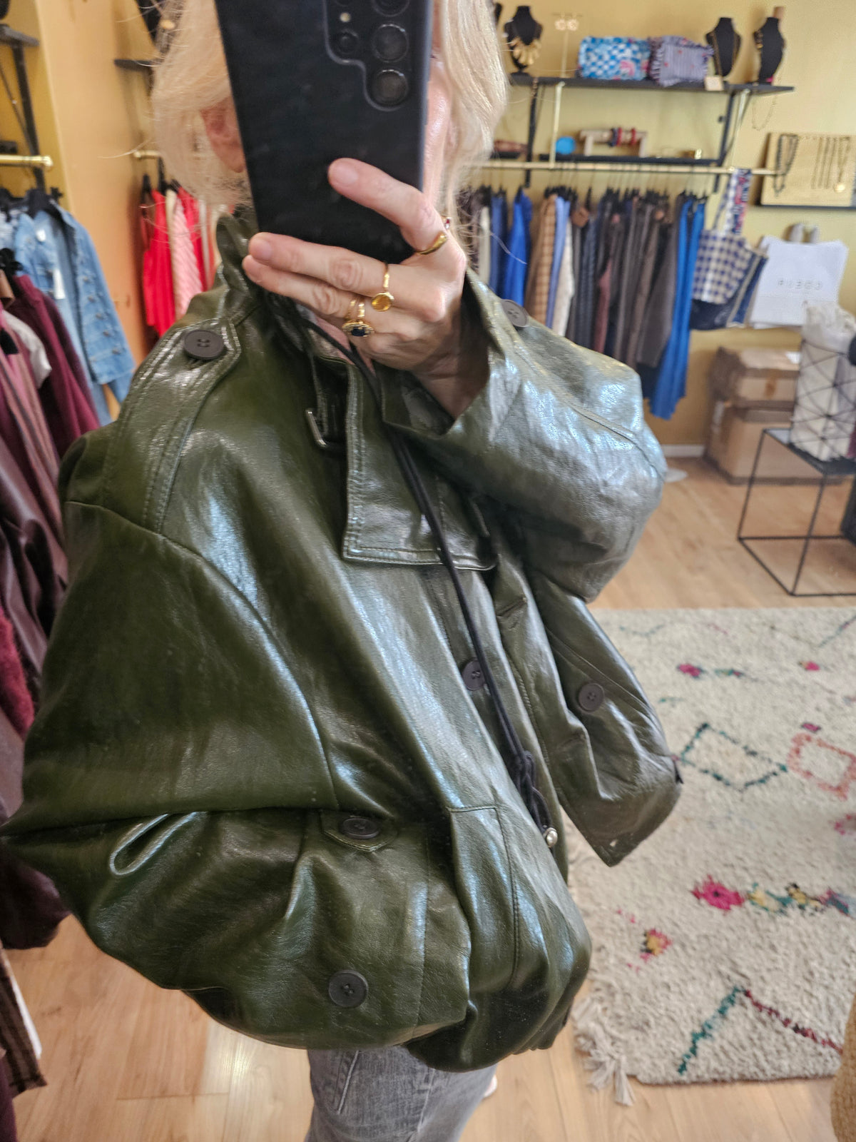 Blouson simili kali