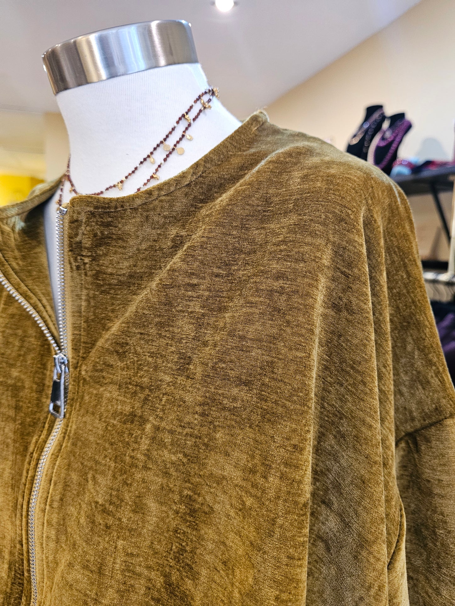 Blouson velours Johanna Paris